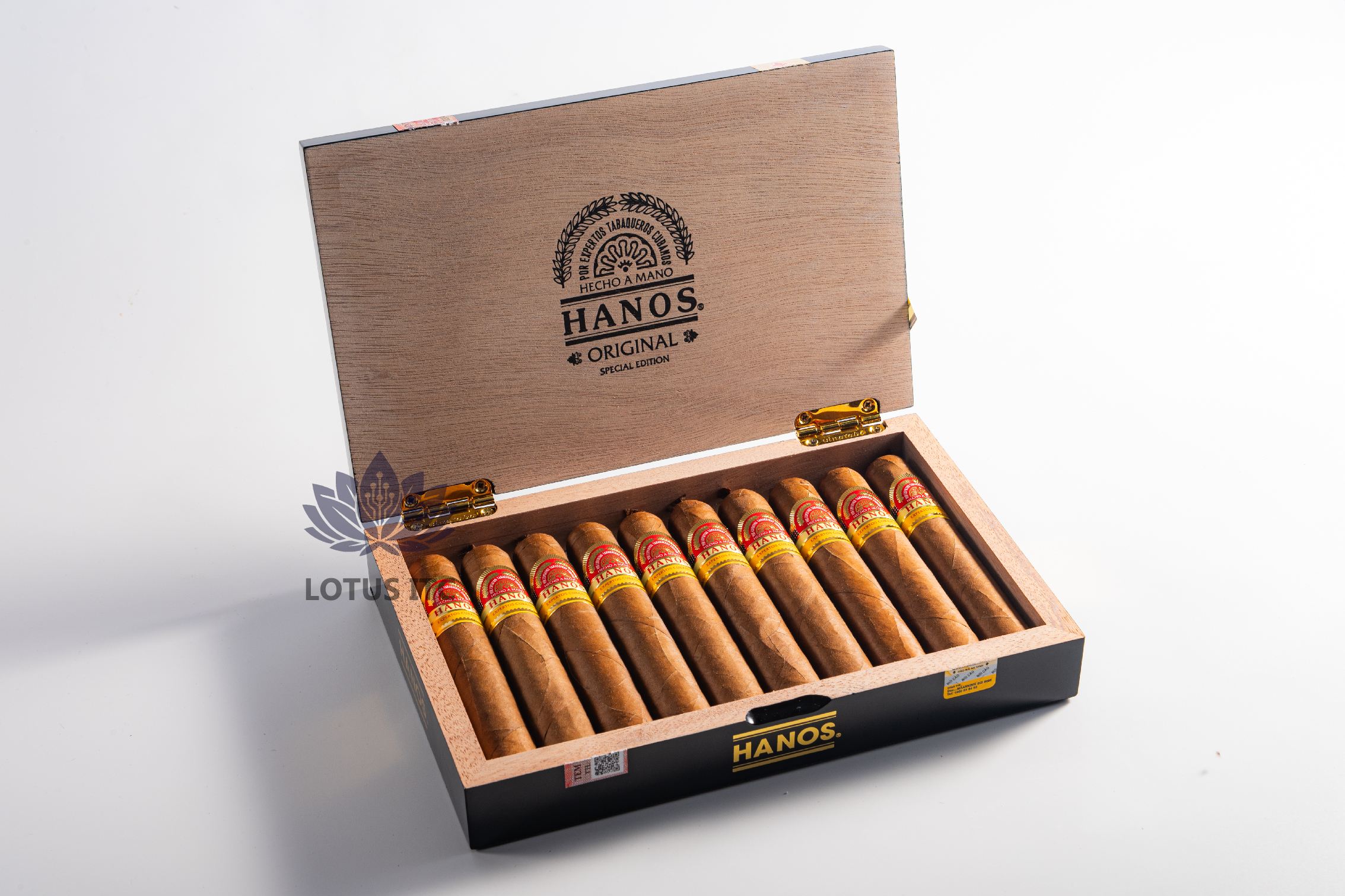 Cigar HANOS 52 (Hộp sơn mài 10 điếu)